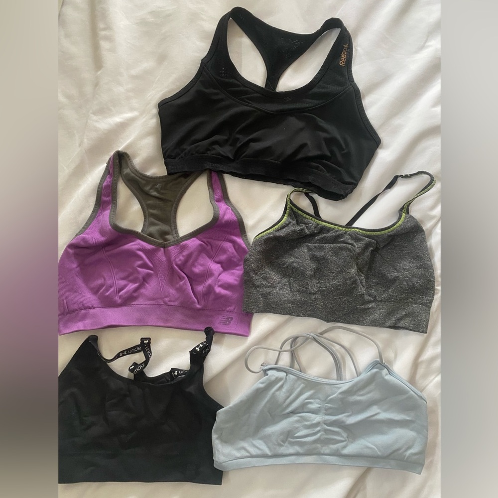 Misc Sports bras various sizes and brands